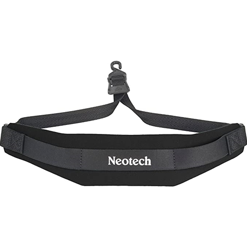 Neotech 1901002 Saxophone Strap, Black, Open Hook