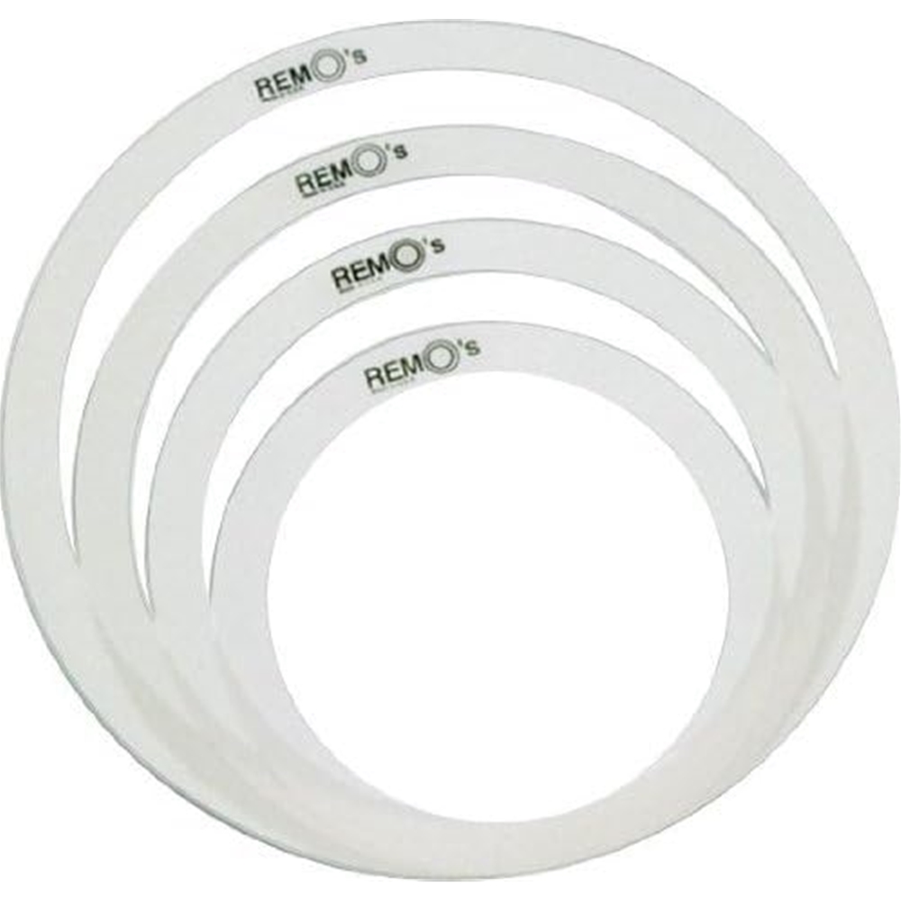 Remo RO-0236-00 Tone Control Dampening Ring Pack 10",12",13",16"