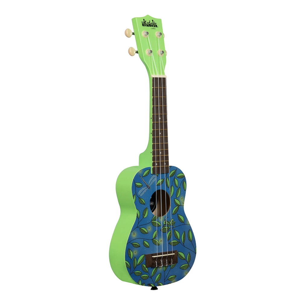 Kala UK-NIGHTLIGHT Ukadelic Night Light Soprano Ukulele w/ Tote Bag