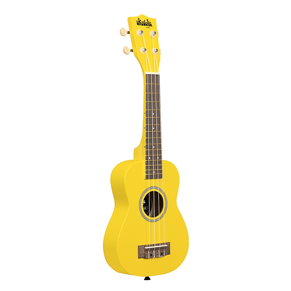 Kala UK-TAXICAB Ukadelic Taxi Cab Soprano Ukulele w/ Tote Bag