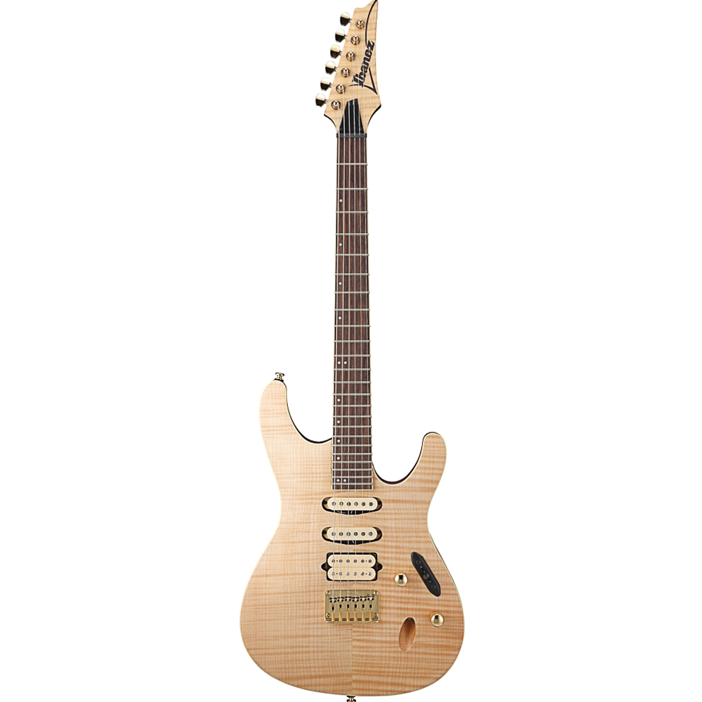 Ibanez SEW761FMNTF S Standard Electric Guitar  - Natural Flat