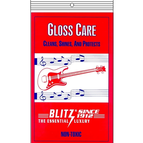 Blitz BL302 Guitar Gloss Care Polishing Cloth