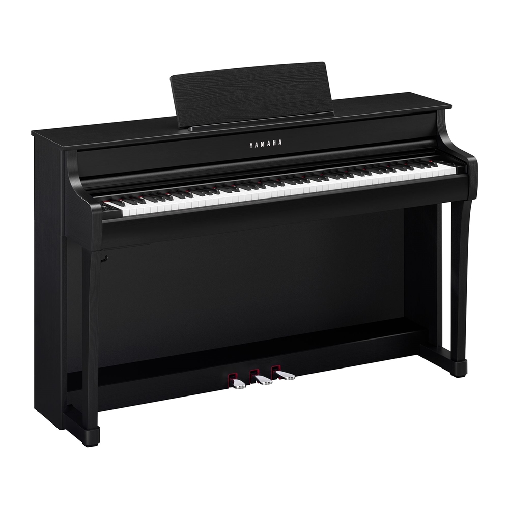 Yamaha CLP835B Clavinova Traditional Console Digital Piano with Bench, Matte Black