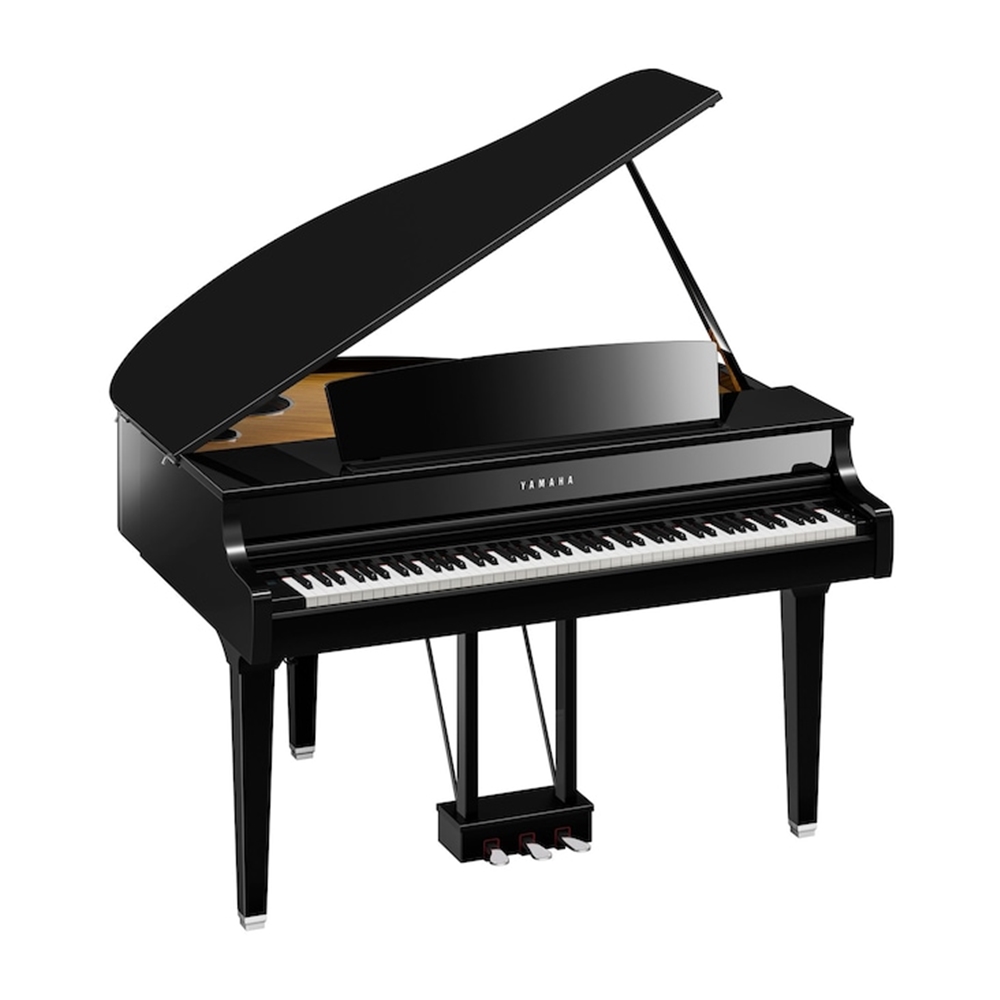 Yamaha CLP895GP Clavinova Traditional Digital Grand Piano with Bench, Polished Ebony