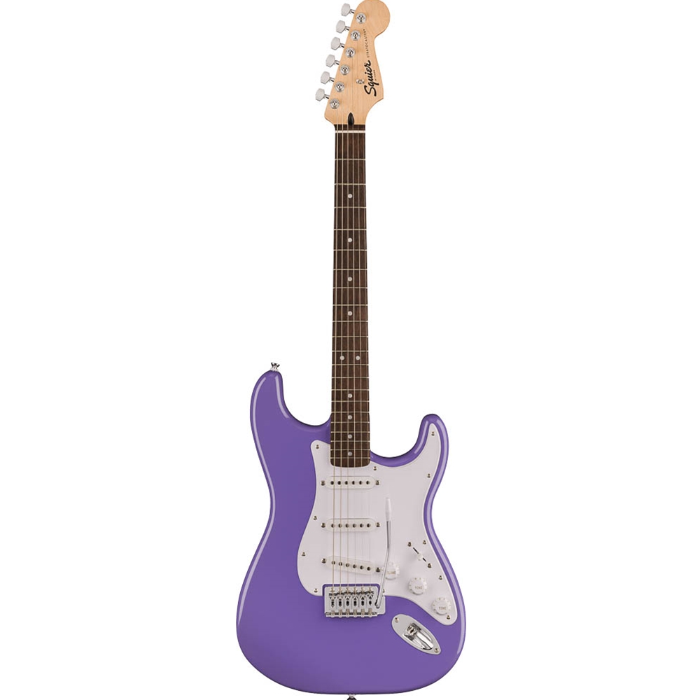 0373150517 Squier Sonic® Stratocaster® Electric Guitar - White Pickguard - Ultraviolet