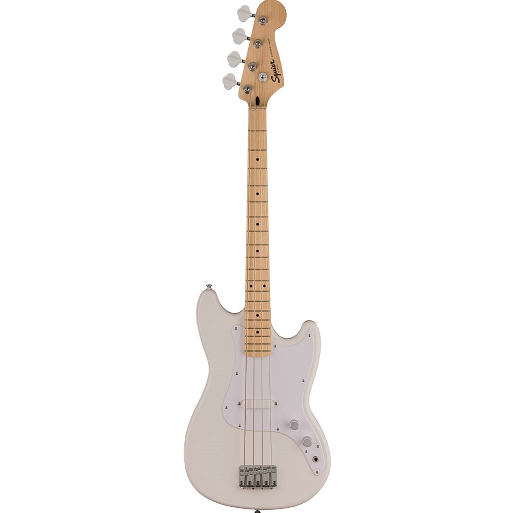 0373802580 Squier Sonic® Bronco™ Bass - White Pickguard - Arctic White