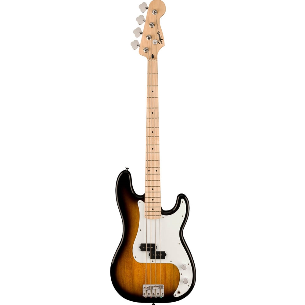 0373902503 Squier Sonic® Precision Electric Bass Guitar® - White Pickguard - 2-Color Sunburst