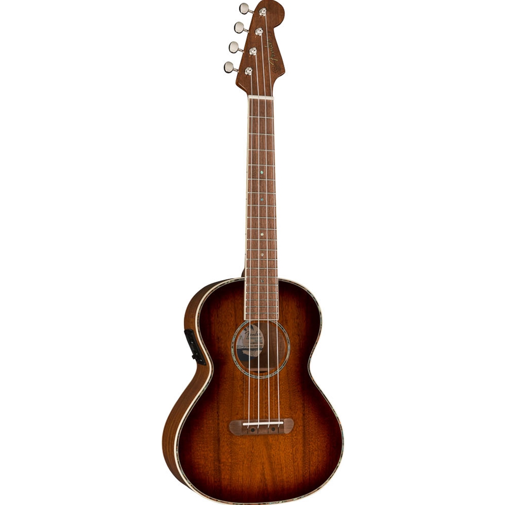 Fender 0970452164 Montecito Tenor Acacia Ukulele w/Gig Bag - Shaded Edge Burst