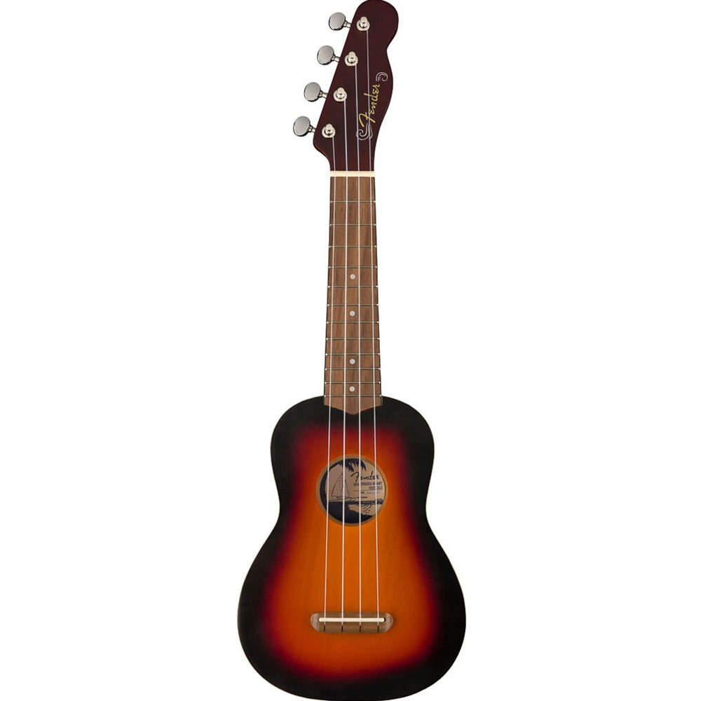 Fender 0971610503 Venice Soprano Ukulele - 2-Color Sunburst