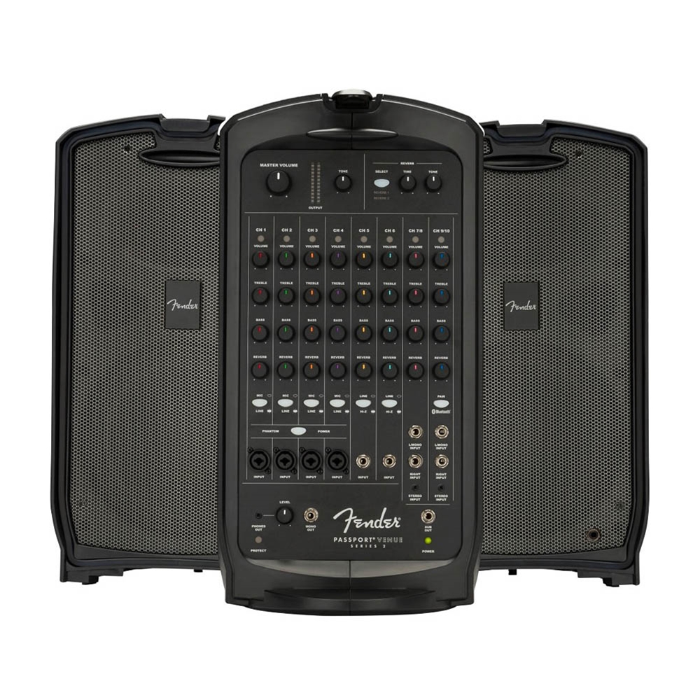 Fender 6944000000 Passport® Venue Series 2  Audio Sound System - Black