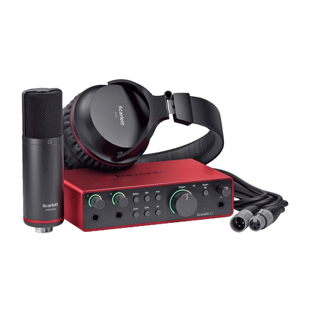 Focusrite AMS-SCARLETT-2I2-STU-4G Scarlett 2i2 Studio (4th Gen)