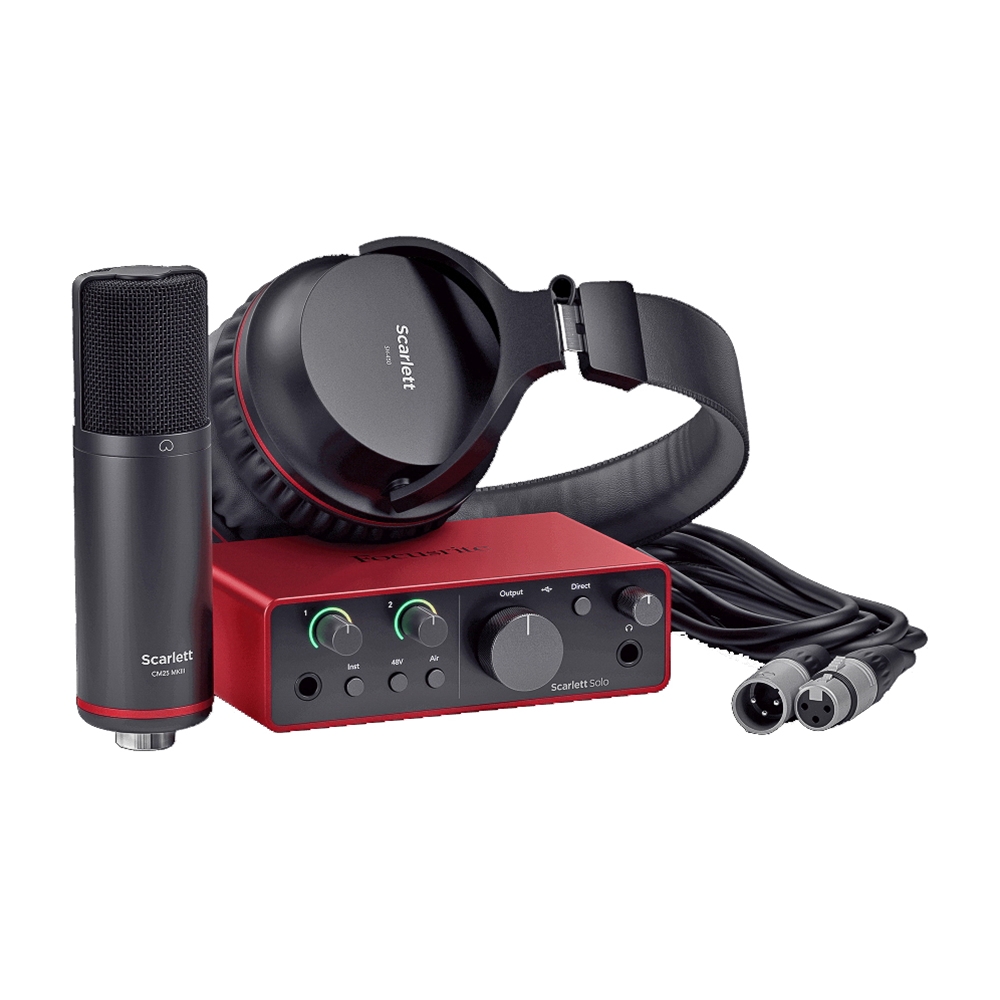 Focusrite AMS-SCARLETT-SOLO-STU-4G Scarlett Solo Studio (4th Gen)