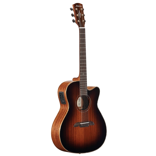 Alvarez MF66CE_SHADOWBURST Masterworks Orchestra All Solid Acoustic Electric Guitar w/FlexiCase