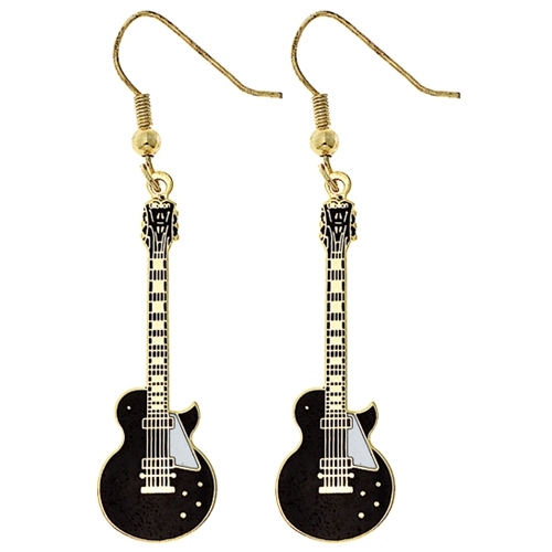 AM Gifts  E1 L.P. Custom Guitar Earrings