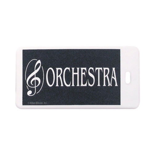 AM Gifts  1725 Orchestra Hard Plastic ID Tag