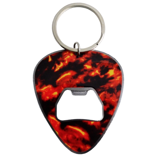 AM Gifts  MUKC3 Guitar Pick Keychain Bottle Opener