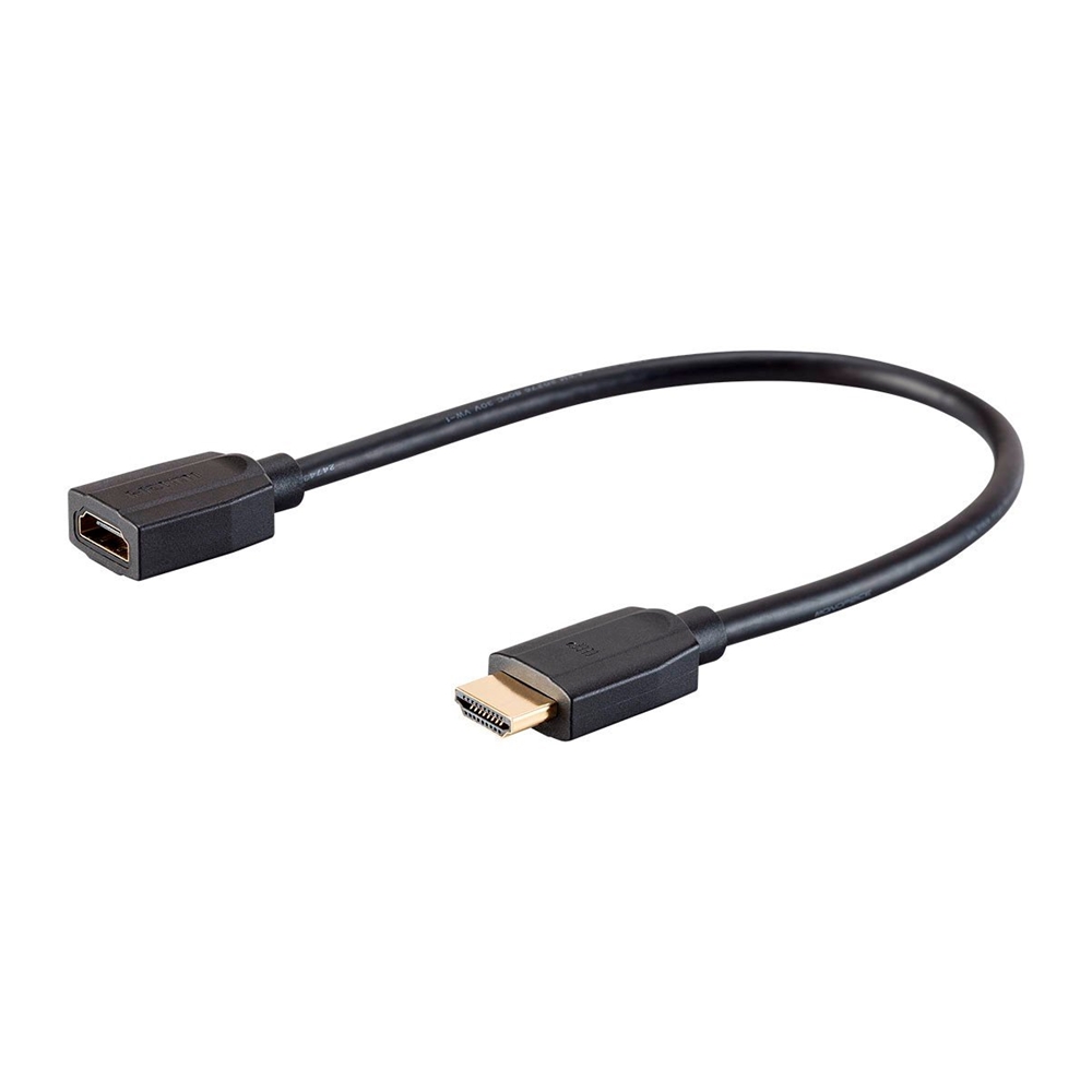 Rapco-Horizon MC181230 8" Digital High Speed HDMI F to MINI Male