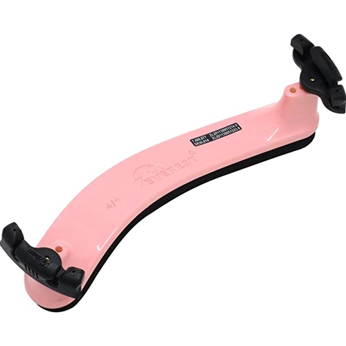 Everest ES4LPI 3/4 to 4/4 Violin or 13"-14" Viola Shoulder Rest Light Pink