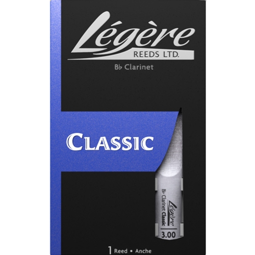 Legere LECL25 Clarinet 2.5 Classic Series Synthetic Reed