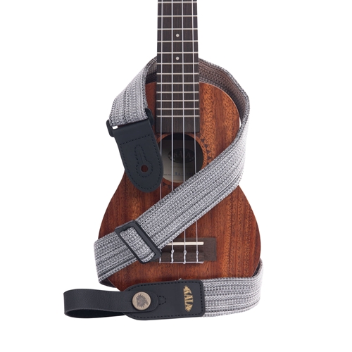 Kala STP-HGRY Heather Ukulele Strap - Grey