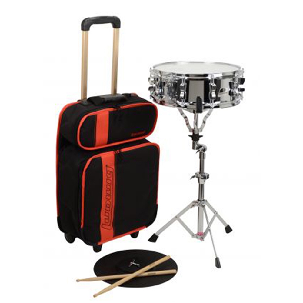 Ludwig 901754 Snare Drum w/Rolling Bag, Stand, Practice Pad, Sticks