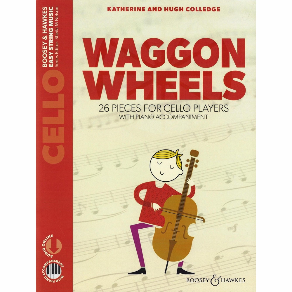 WAGGON WHEELS 26 Pieces for Cello Players with Audio CD