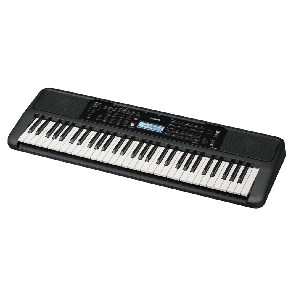 Yamaha PSRE383 61-Key Mid-Range Portable Keyboard w/PA130 Power Adapter.