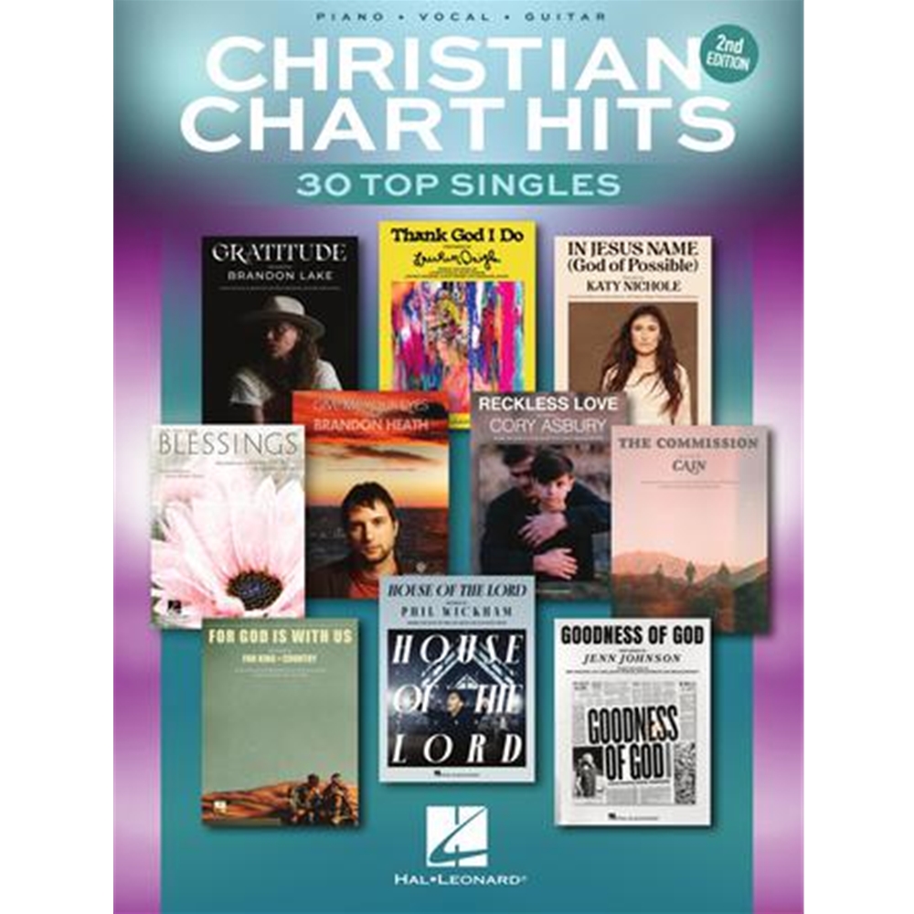 Christian Chart Hits Piano/Vocal/Guitar– 2nd Edition 30 Top Singles