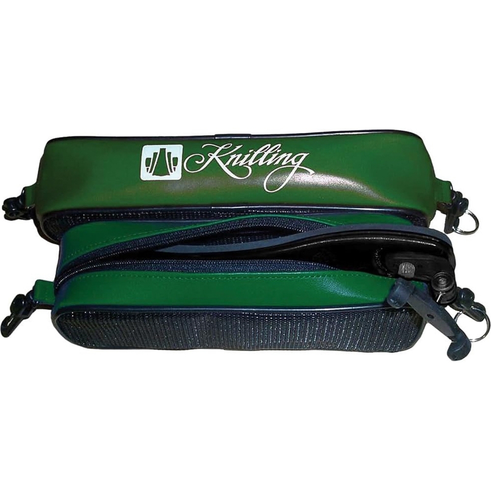 Knilling KNSPVSG Shoulder rest pouch,KN,Sml,frac.Violin, grn