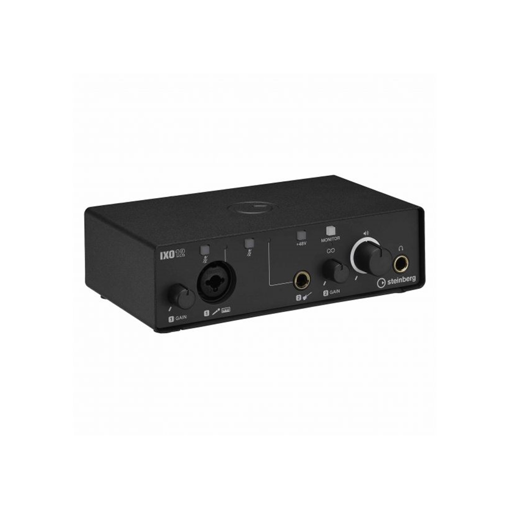 Steinberg  IXO12B 2IN/2OUT USB2.0 Type C Audio Interface with one preamp - Black