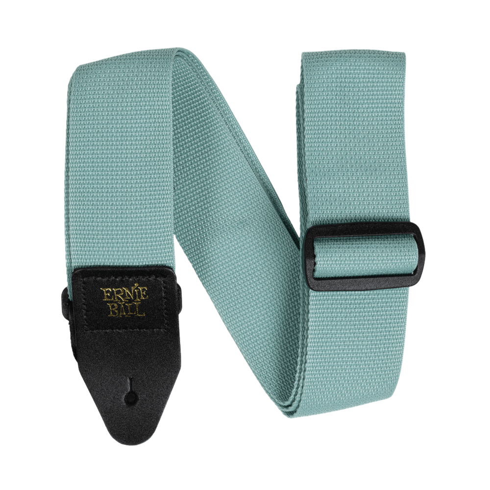 Ernie Ball P05375 Polypro Guitar Strap/bass Strap - Tidal Green