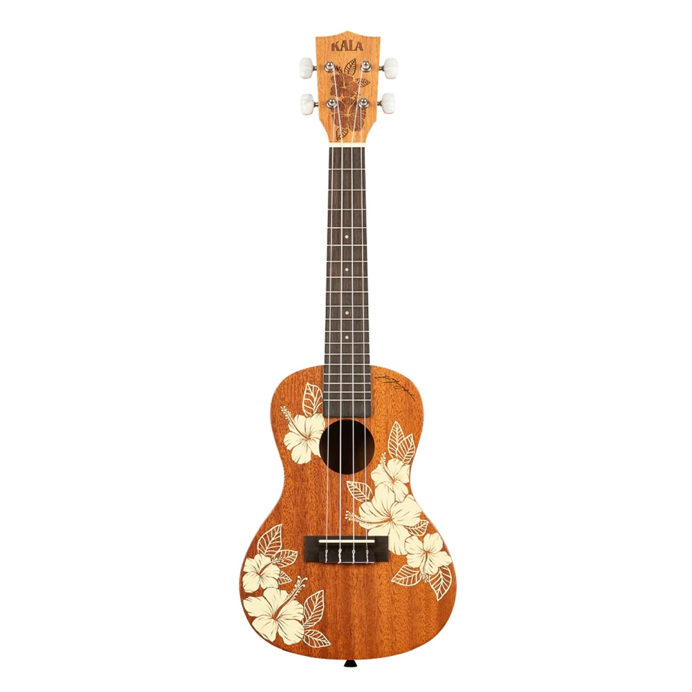 Kala KA-HIBISCUS-C_W/BAG Hibiscus Mahogany Concert Ukulele w/Bag