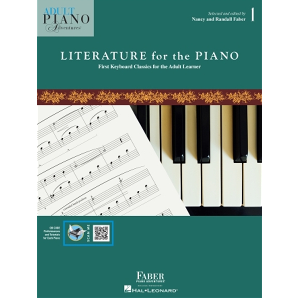 Adult Piano Adventures Literature for the Piano Book 1, First Keyboard Classics for the Adult Learner