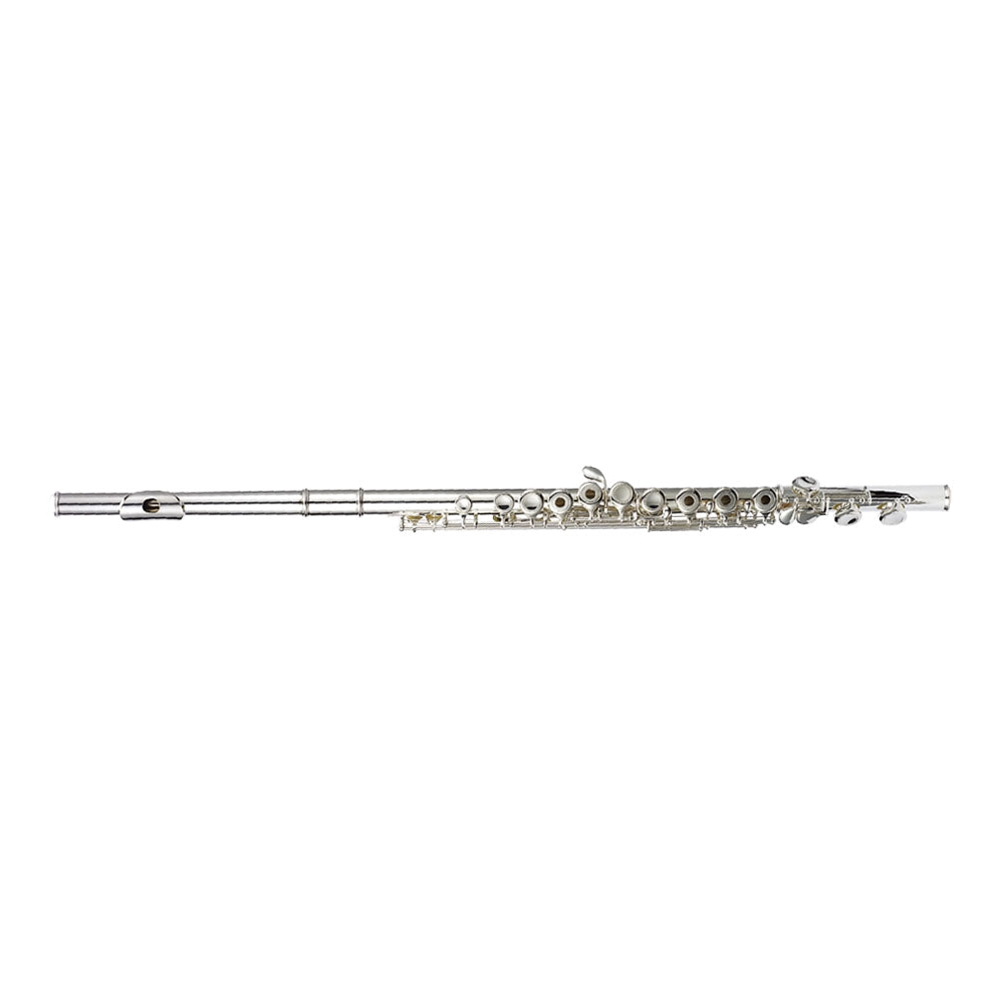 Antigua Winds FL2410SL-U Vosi Open Hole Flute, Silver Plated with Case