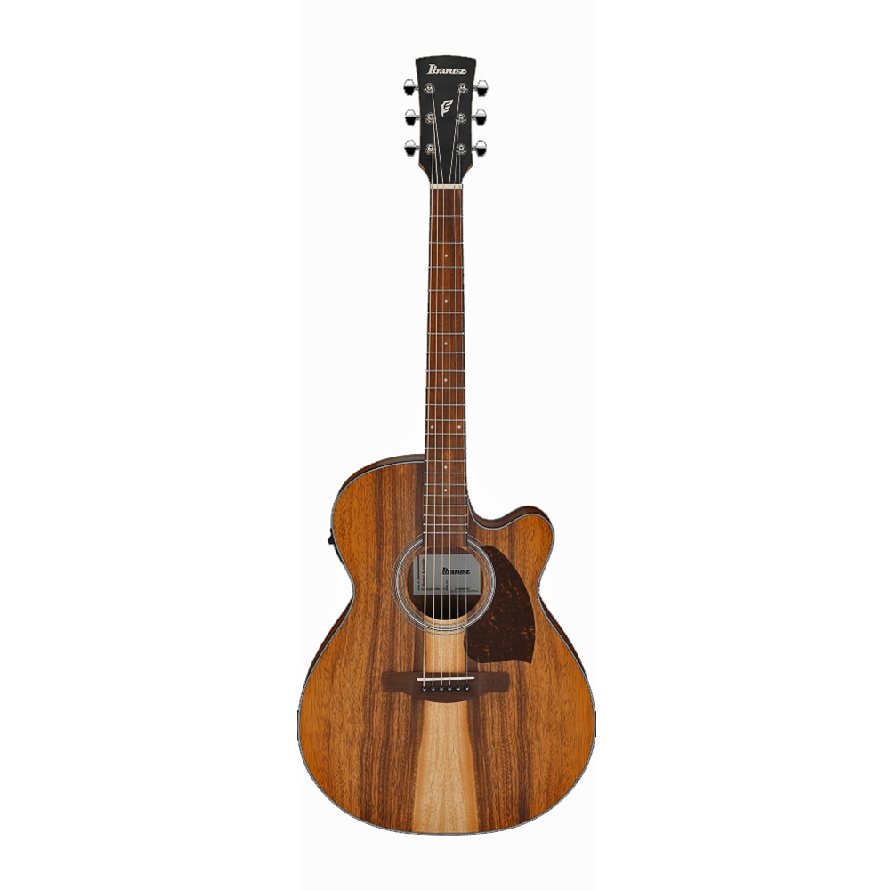 Ibanez PC50WSCEOPB PF Series Acoustic Electric Guitar, Open Pore Natural