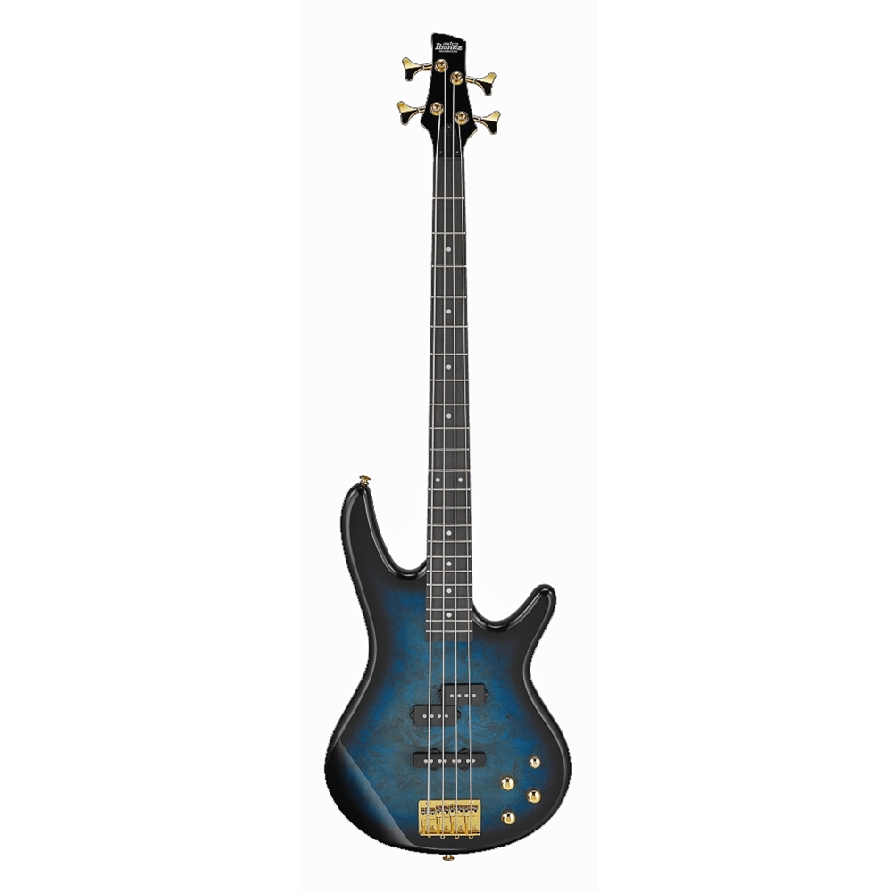 Ibanez GSR200PCTMU GIO Electric Bass Guitar, Transparent Marine Burst