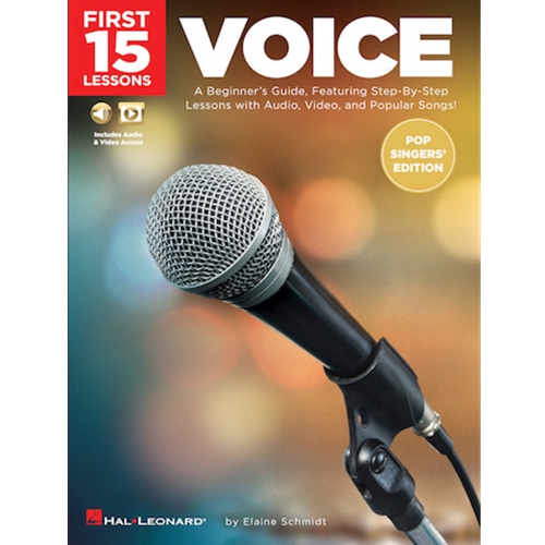 First 15 Lessons – Voice (Pop Singer's Edition)